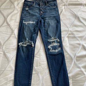 AMERICAN EAGLE HI RISE JEGGINGS